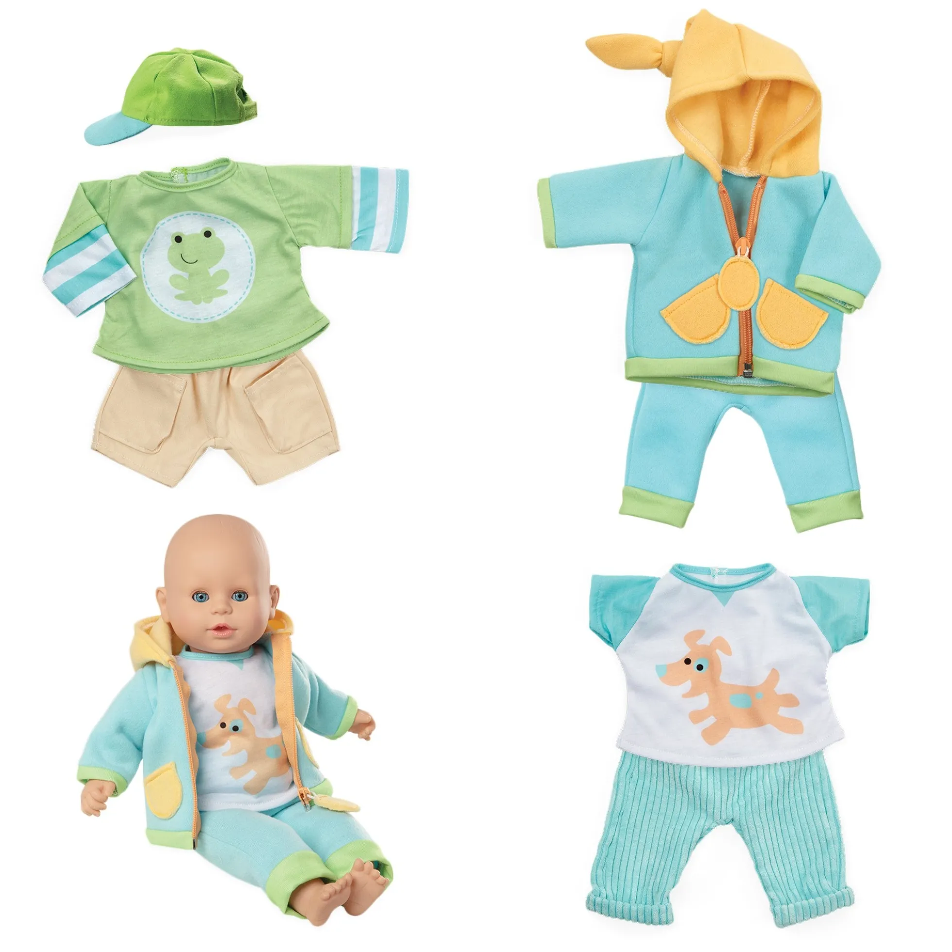 Mine to Love Mix & Match Playtime Doll Clothes
