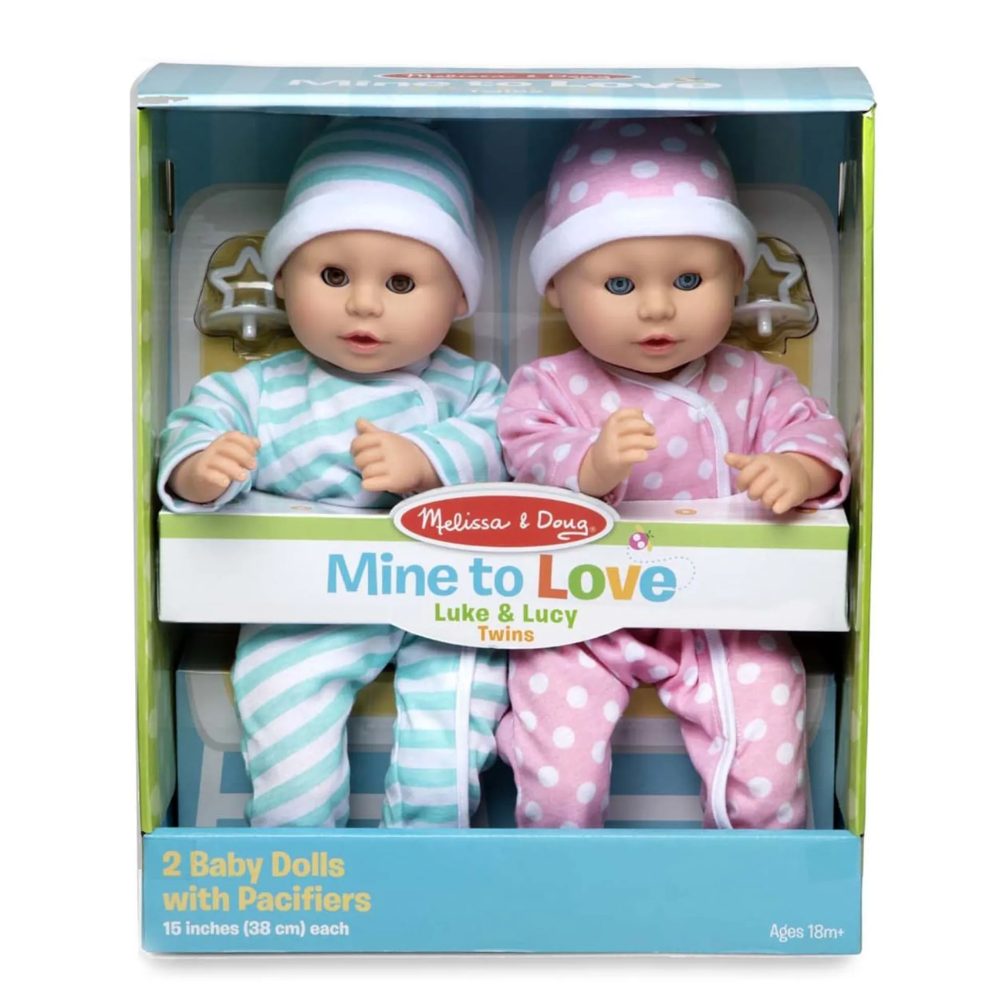 Mine to Love Twins Luke & Lucy Dolls