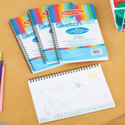 Mini Sketch Pad 4-Pack