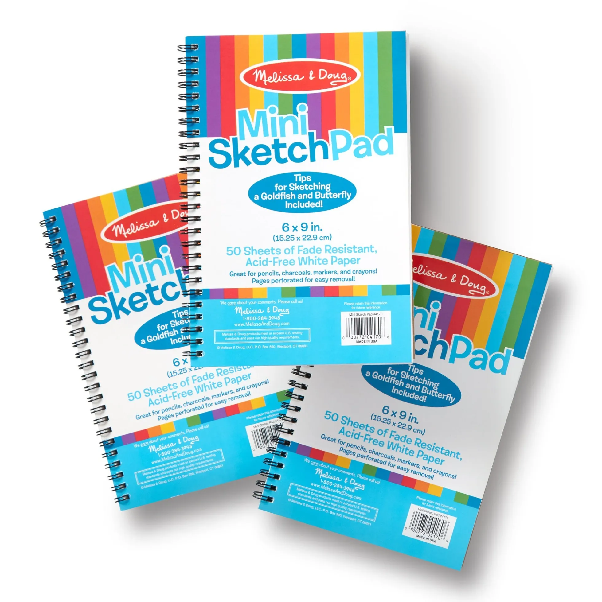 Mini Sketch Pad 3-Pack
