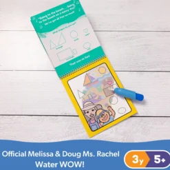 Ms. Rachel Water WOW! Color-Reveal Pad – Find & Count