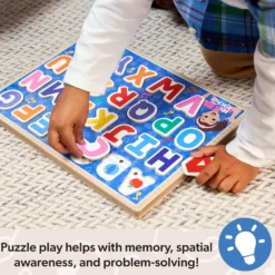 Ms. Rachel™ Wooden Phonics Alphabet Sound Puzzle - 26 Pieces