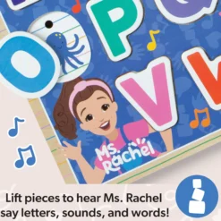 Ms. Rachel™ Wooden Phonics Alphabet Sound Puzzle - 26 Pieces