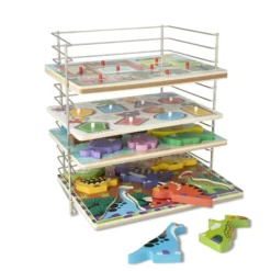 Multi-Fit Wire Puzzle Rack