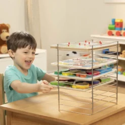 Multi-Fit Wire Puzzle Rack