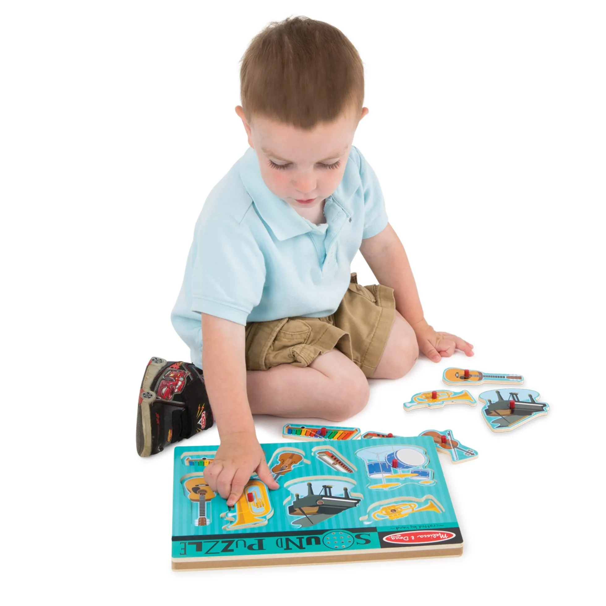 Musical Instruments Sound Puzzle - 8 Pieces