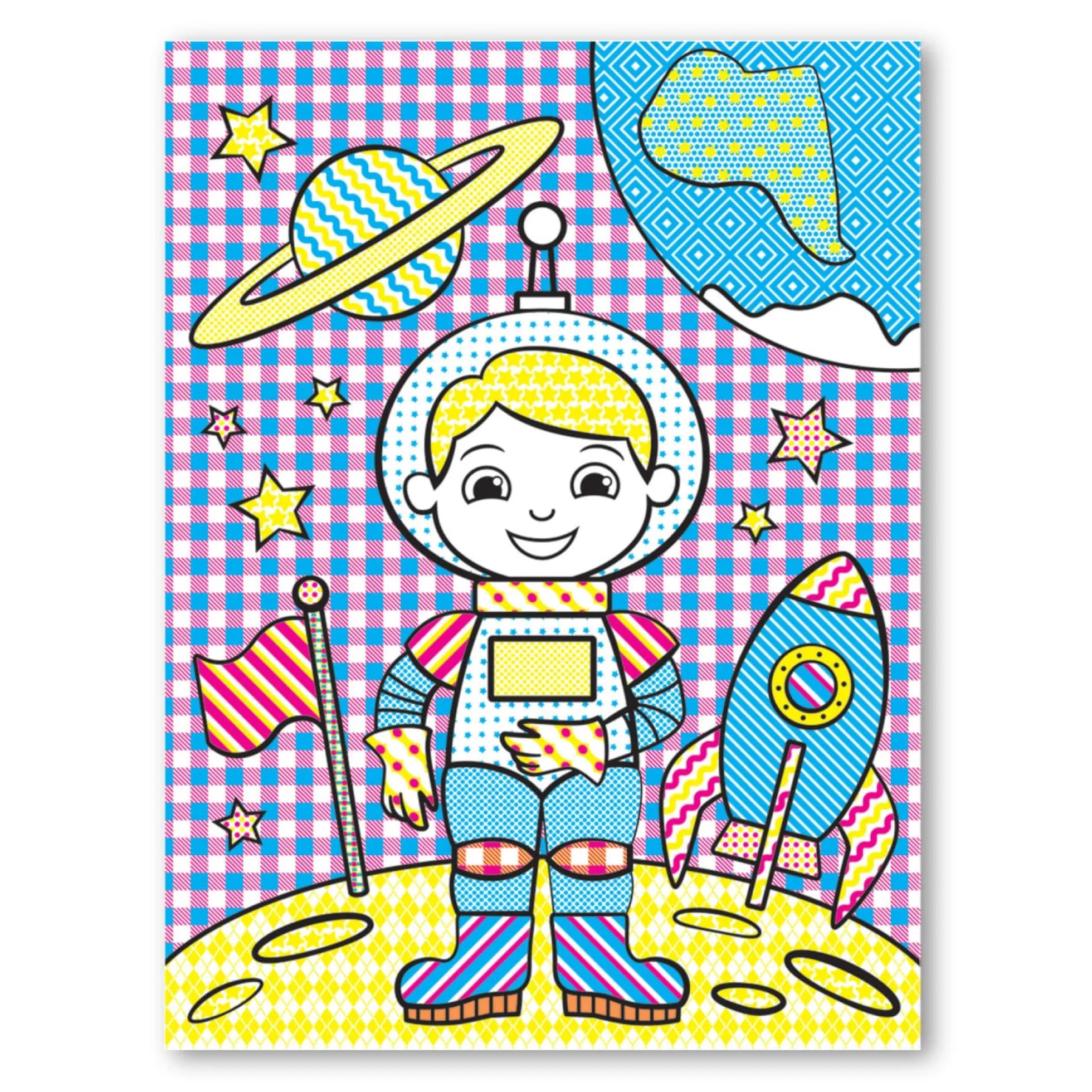 My First Paint With Water Kids' Art Pad With Paintbrush - Pirates, Space, Construction, and More