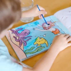 My First Paint With Water Kids' Art Pad With Paintbrush - Pirates, Space, Construction, and More