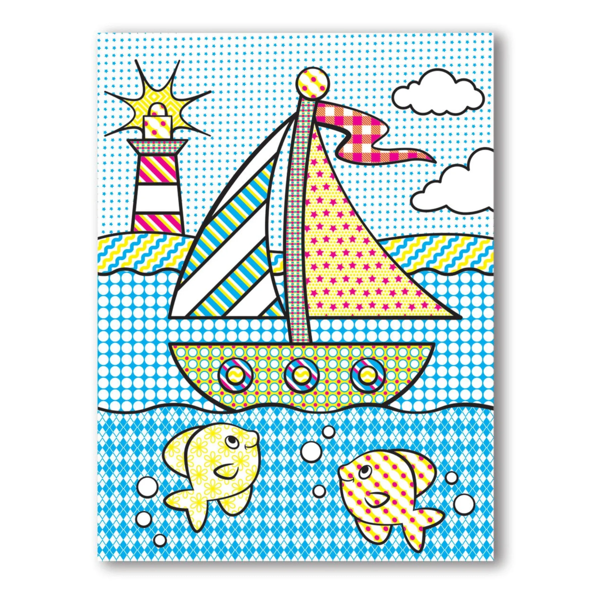 My First Paint With Water Kids' Art Pad With Paintbrush - Pirates, Space, Construction, and More
