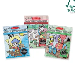My First Paint with Water 3-Pack: Animals, Vehicles, Multi-Themed