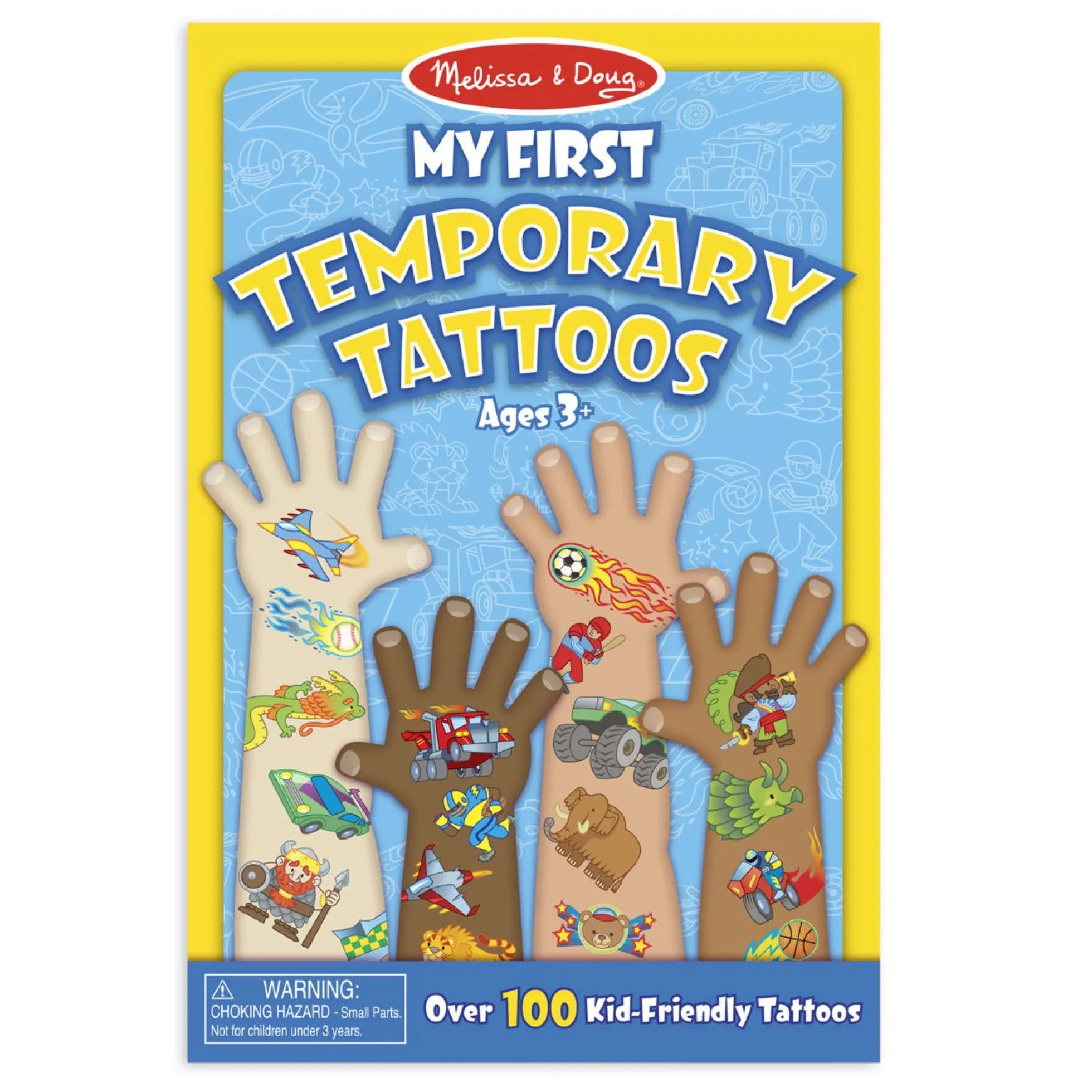 My First Temporary Tattoos: 100+ Kid-Friendly Tattoos - Adventure, Creatures, Sports, and More
