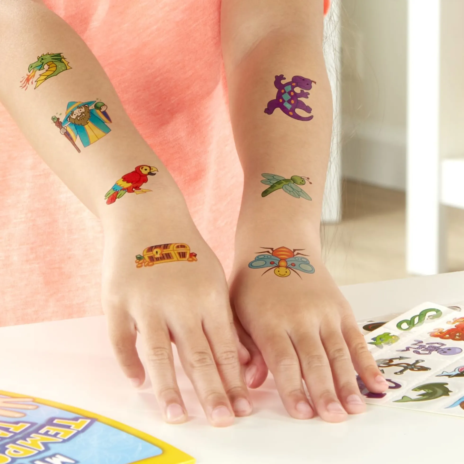 My First Temporary Tattoos: 100+ Kid-Friendly Tattoos - Adventure, Creatures, Sports, and More