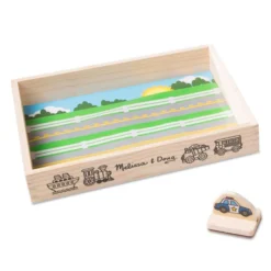 My First Wooden Stamp Set - Vehicles