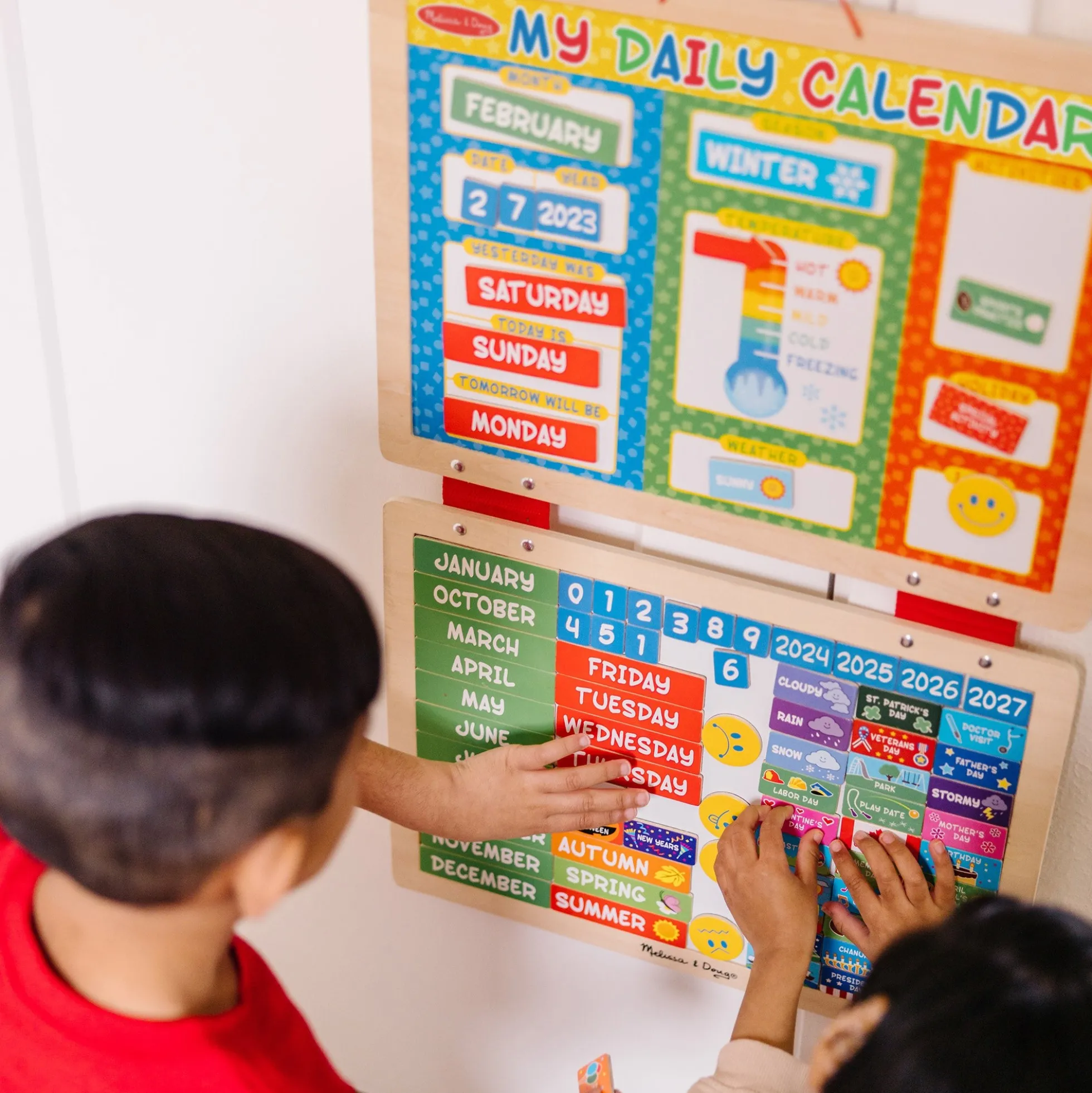 My Magnetic Daily Calendar