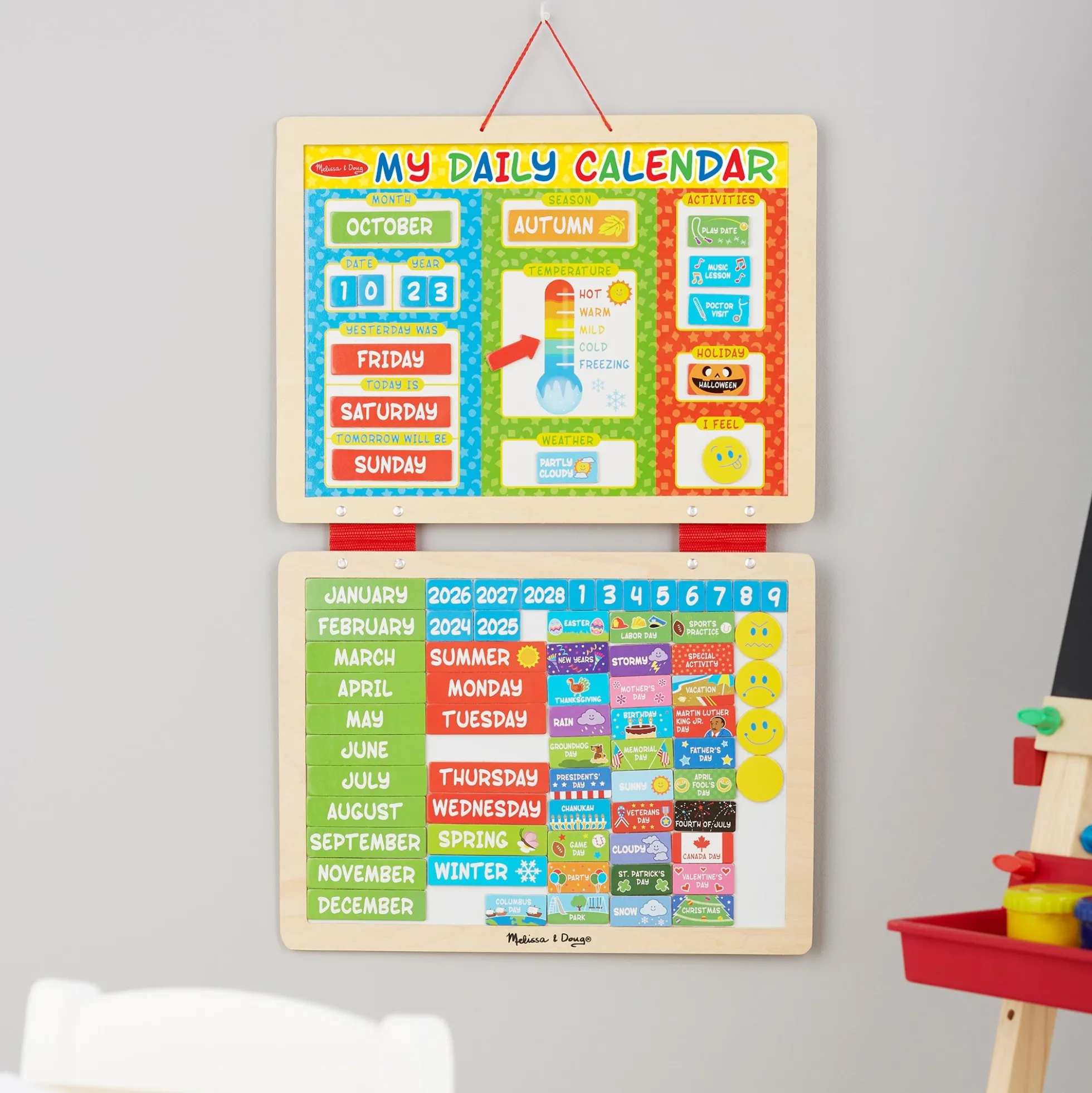 My Magnetic Daily Calendar