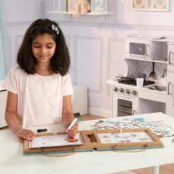 Natural Play: Play, Draw, Create Reusable Drawing & Magnet Kit – Ocean