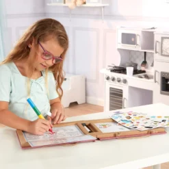 Natural Play: Play, Draw, Create Reusable Drawing & Magnet Kit – Princesses