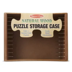Natural Wood Puzzle Case