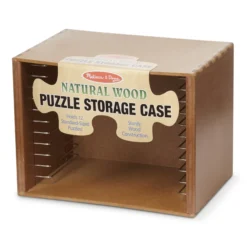 Natural Wood Puzzle Case