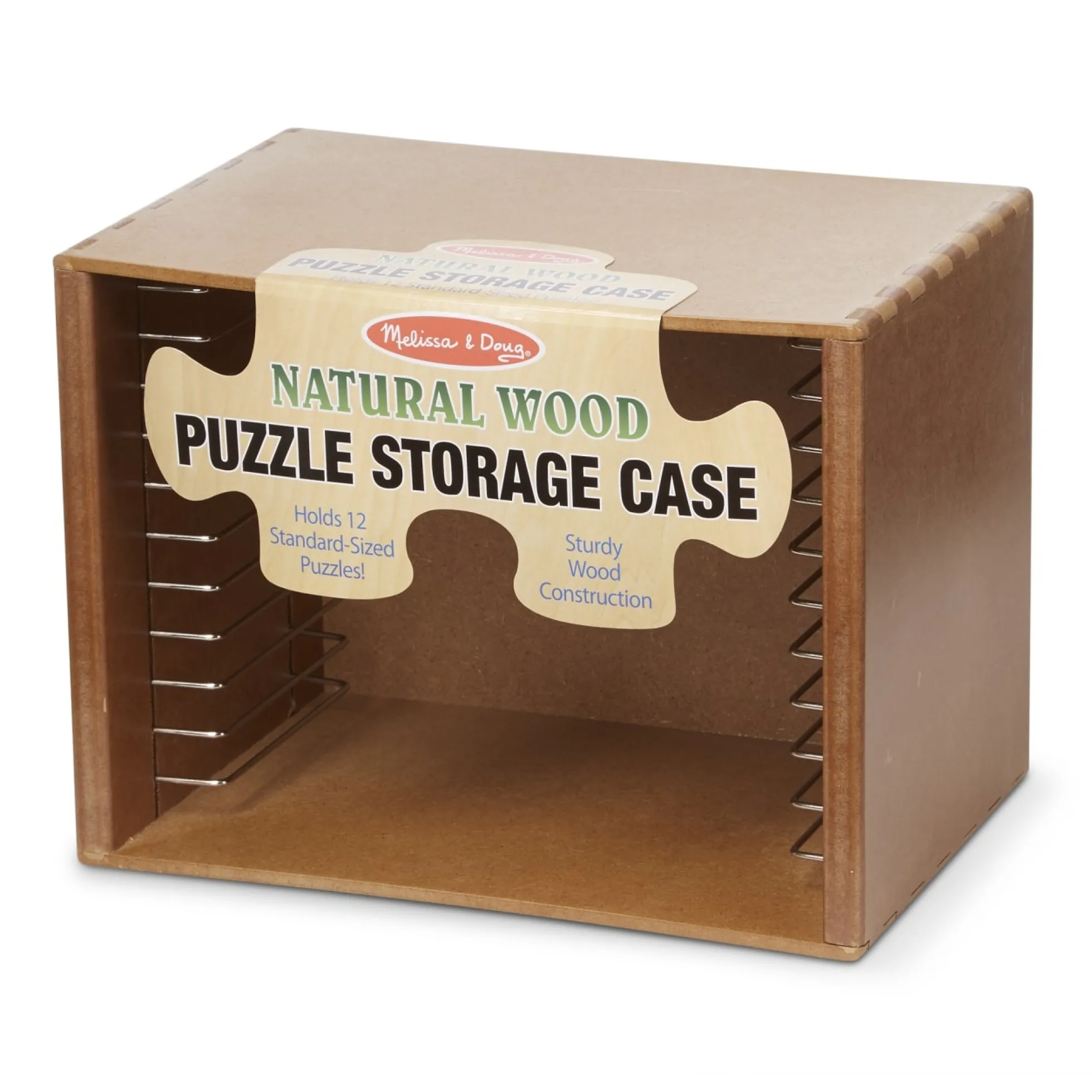 Natural Wood Puzzle Case