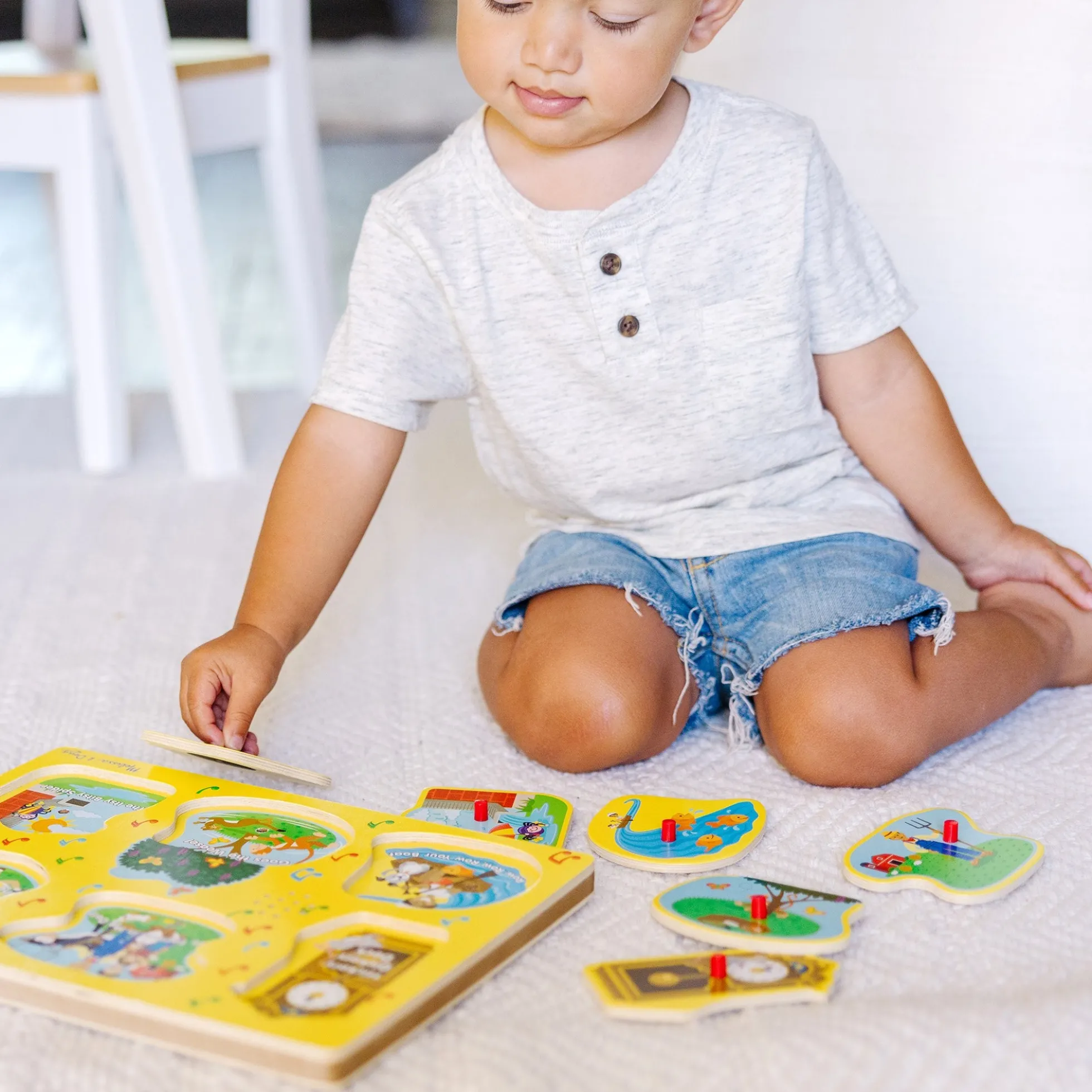 Nursery Rhymes 1 Sound Puzzle - 6 PIeces