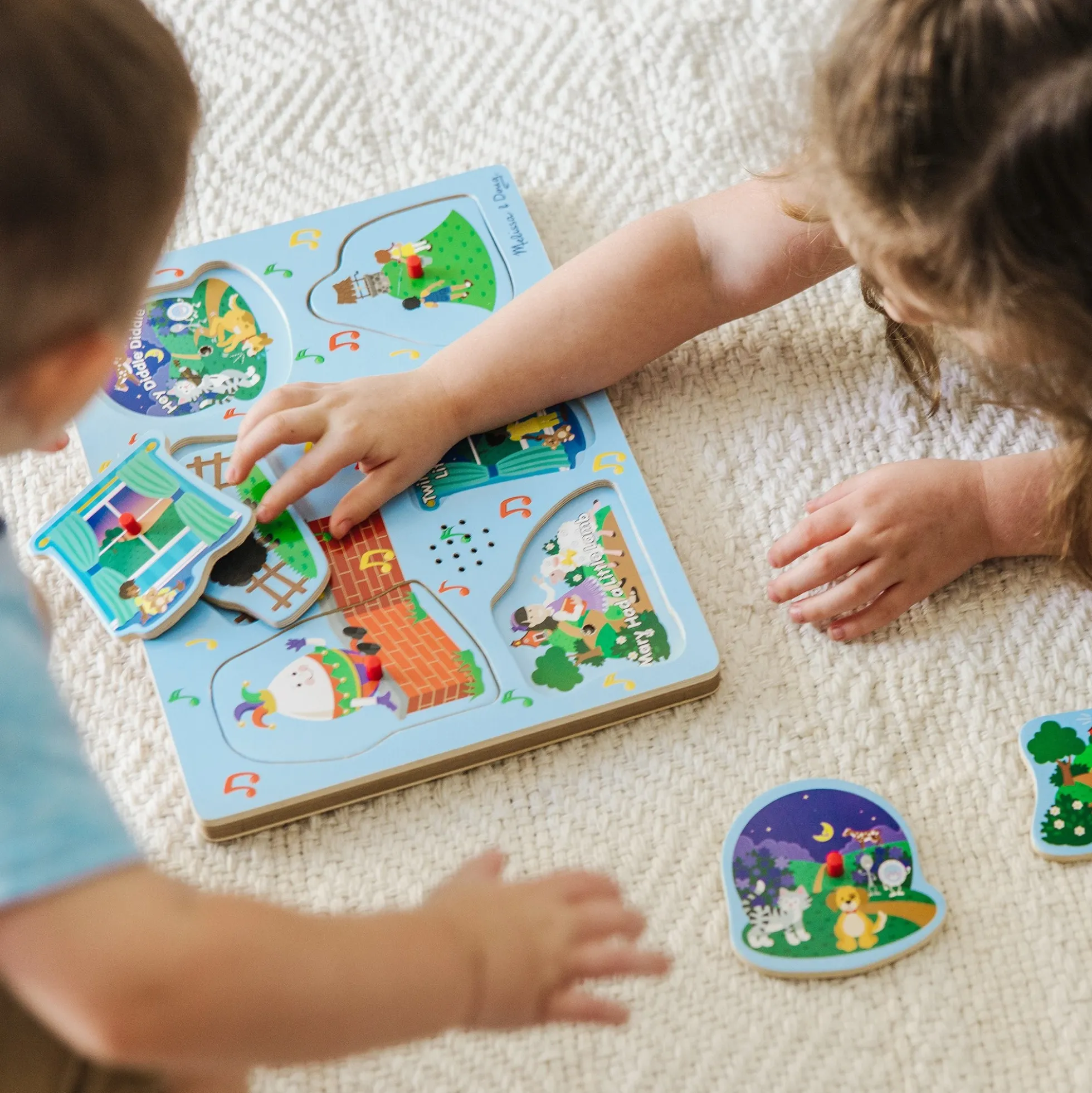 Nursery Rhymes 2 Sound Puzzle - 6 PIeces