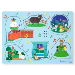 Nursery Rhymes 2 Sound Puzzle - 6 PIeces