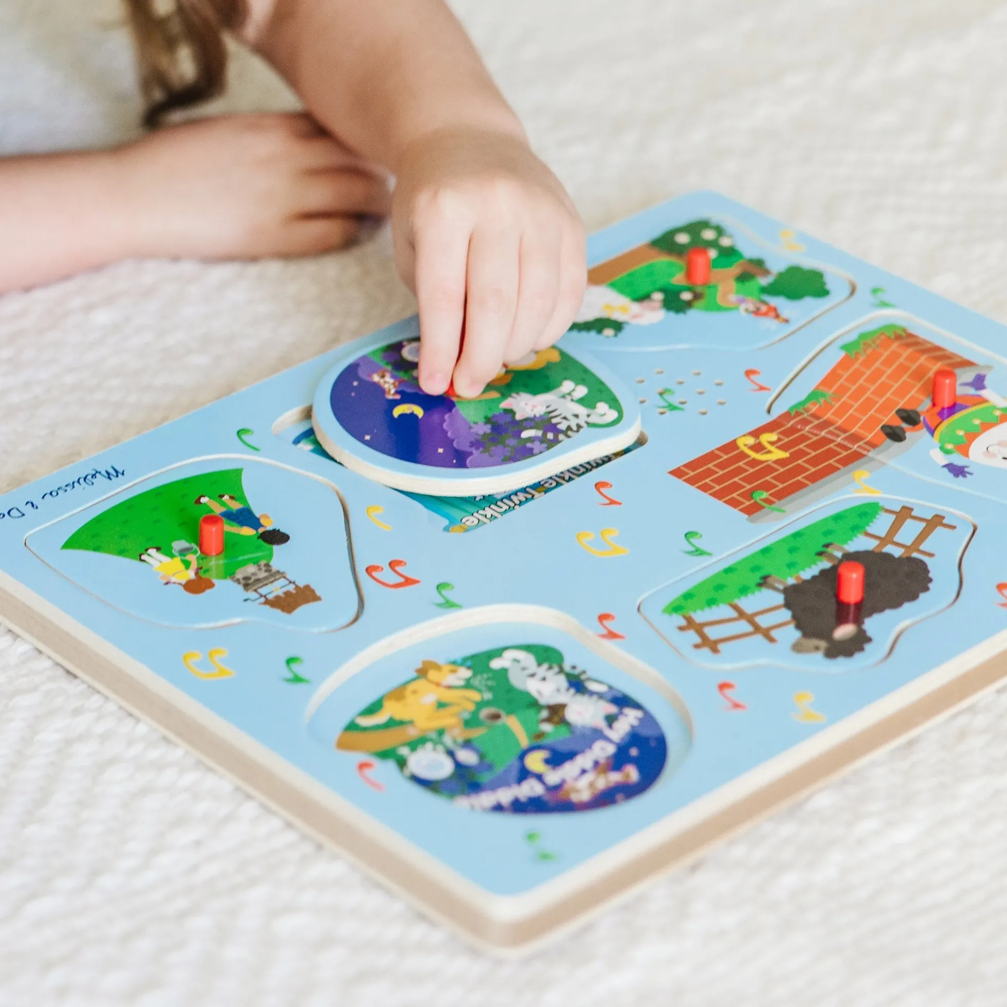 Nursery Rhymes 2 Sound Puzzle - 6 PIeces