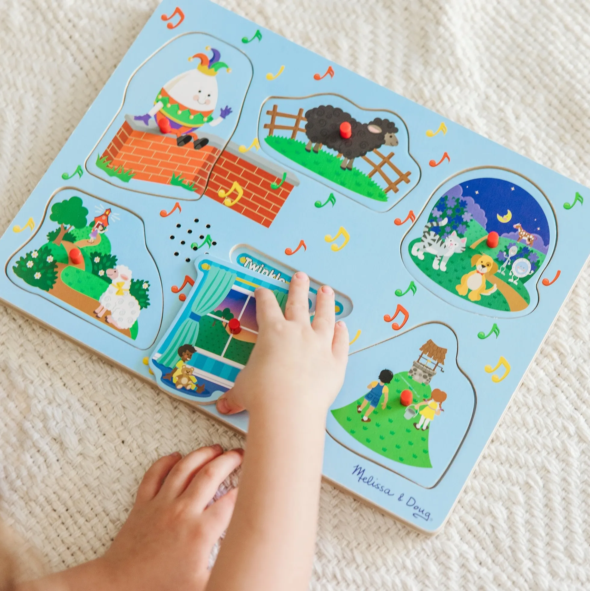 Nursery Rhymes 2 Sound Puzzle - 6 PIeces