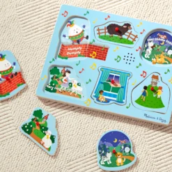 Nursery Rhymes 2 Sound Puzzle - 6 PIeces