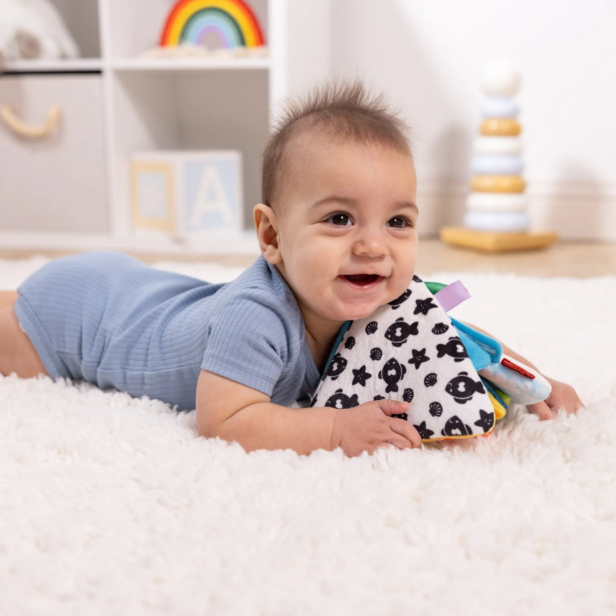Ocean Tummy Time Triangle Baby Toy