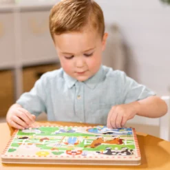 Old MacDonald's Farm Song Puzzle - 8 Pieces