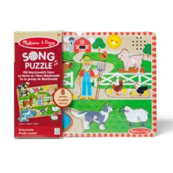 Old MacDonald's Farm Song Puzzle - 8 Pieces