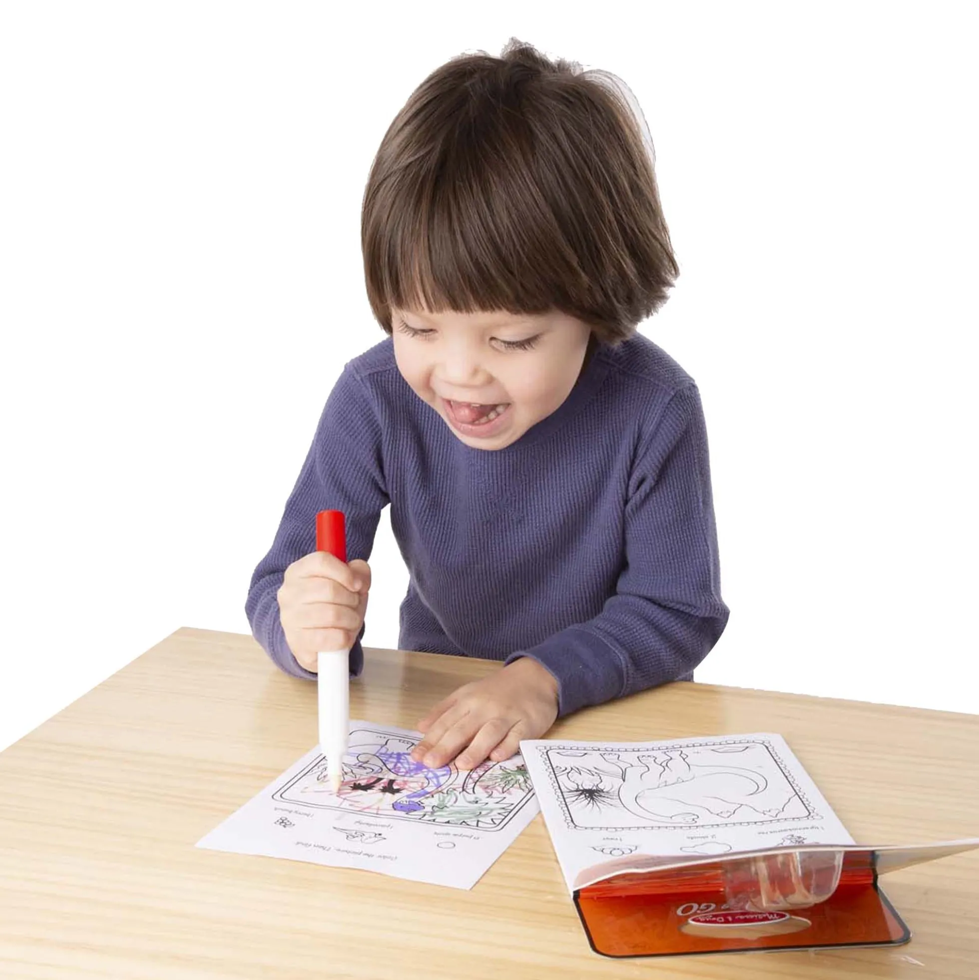 On the Go™ ColorBlast Color Reveal Pad – Dinosaur
