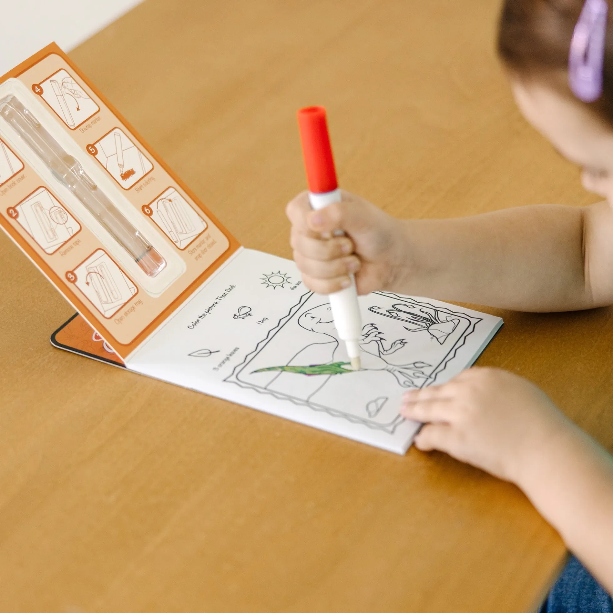 On the Go™ ColorBlast Color Reveal Pad – Dinosaur