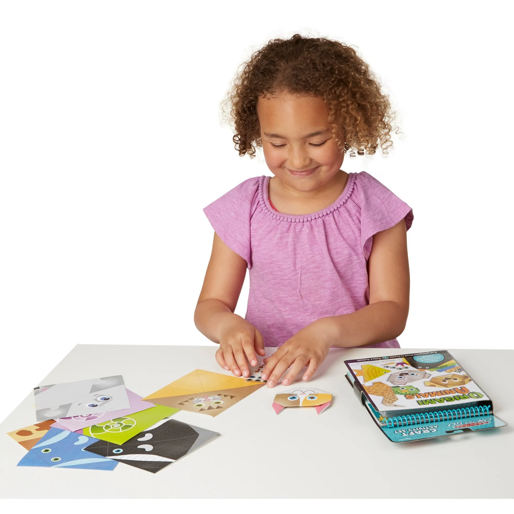 On the Go Origami Animals Craft Activity Set