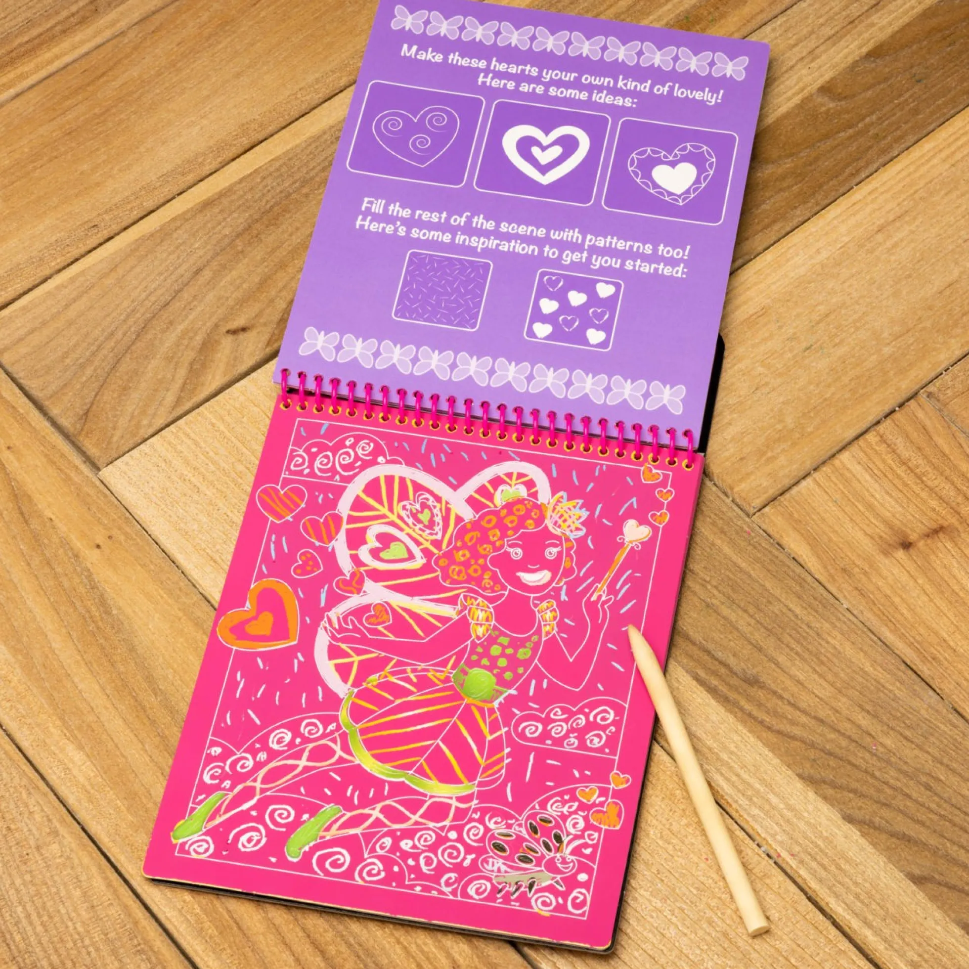 On the Go Scratch Art Color Reveal Pad - Fairy Tales