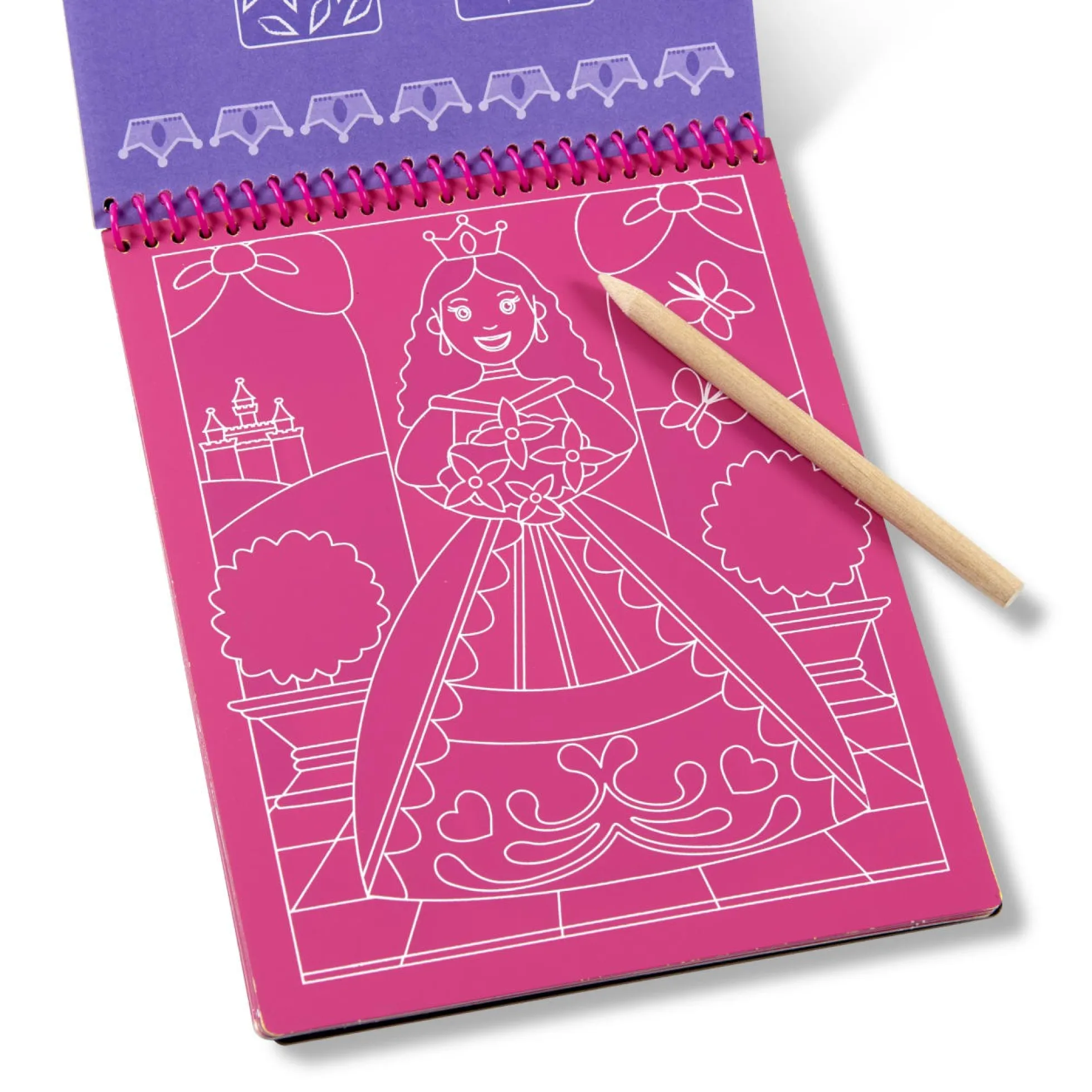 On the Go Scratch Art Color Reveal Pad - Fairy Tales