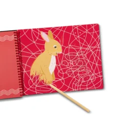 On the Go Scratch Art Color Reveal Pad - Animal Families