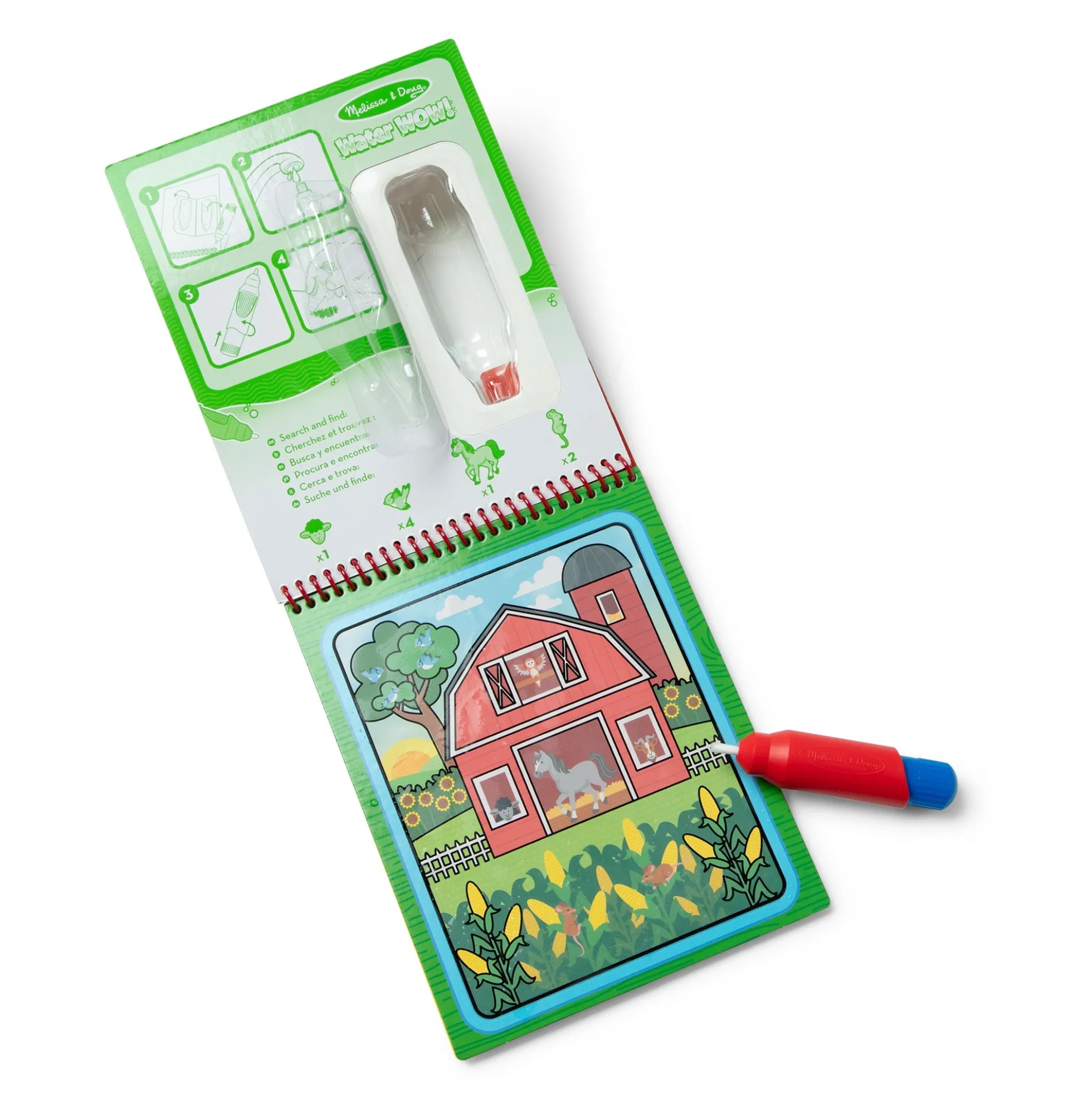 On the Go Water WOW! Color Reveal Pad - Farm
