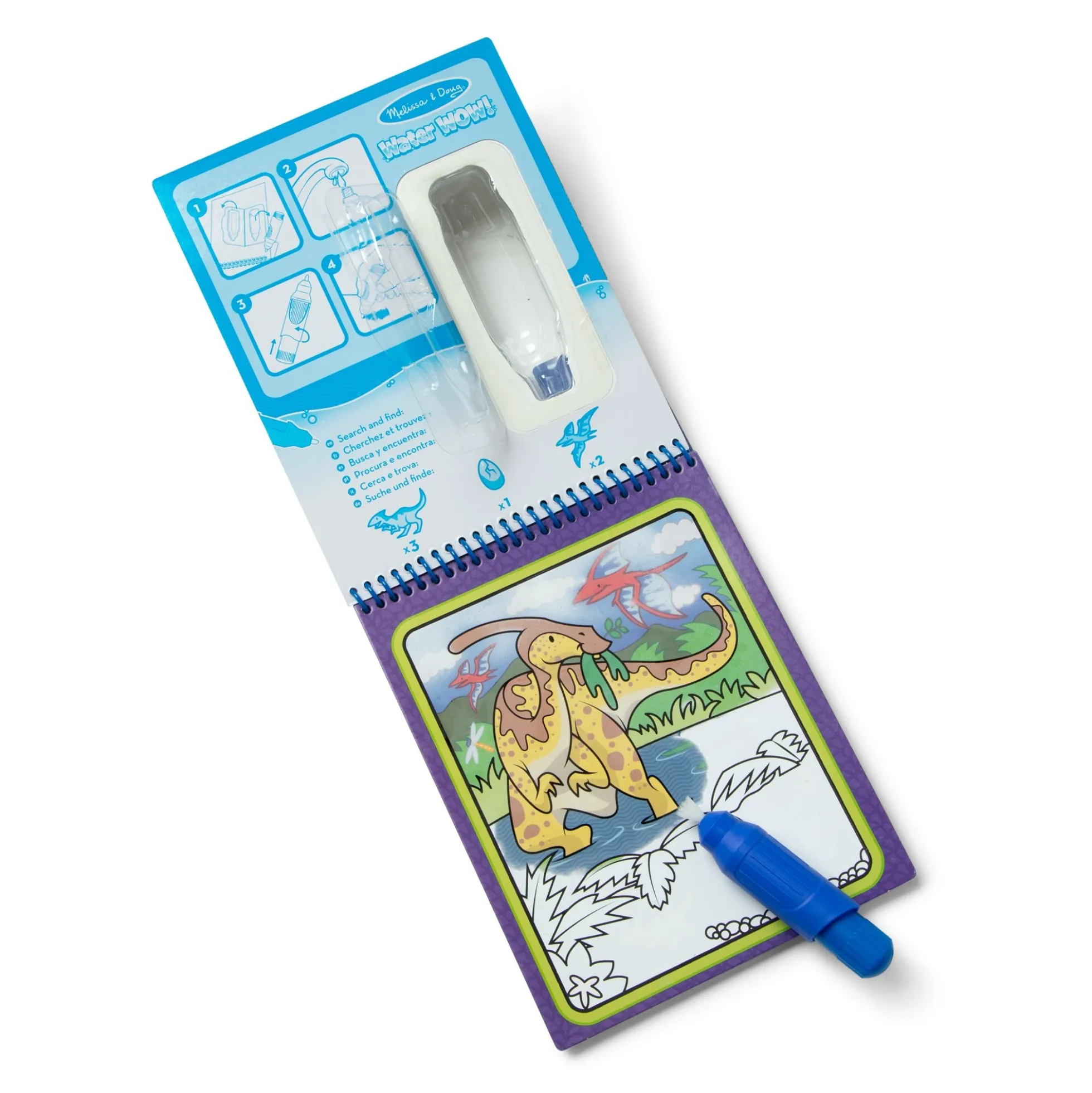 On the Go Water Wow! Water-Reveal Pad – Dinosaurs