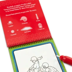 On the Go Water WOW!® Water-Reveal Activity Pad – Sports