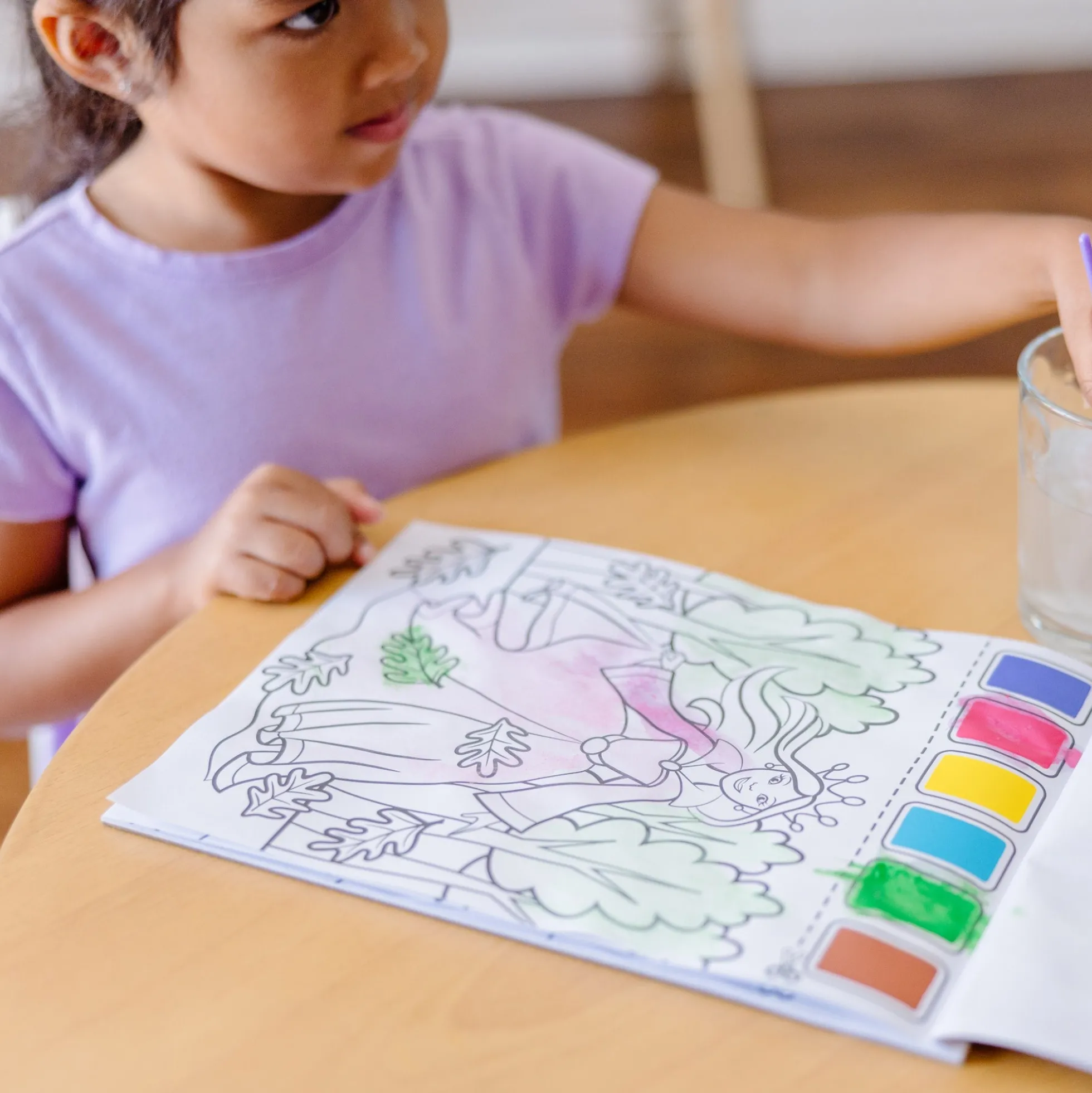 Paint With Water - Princess