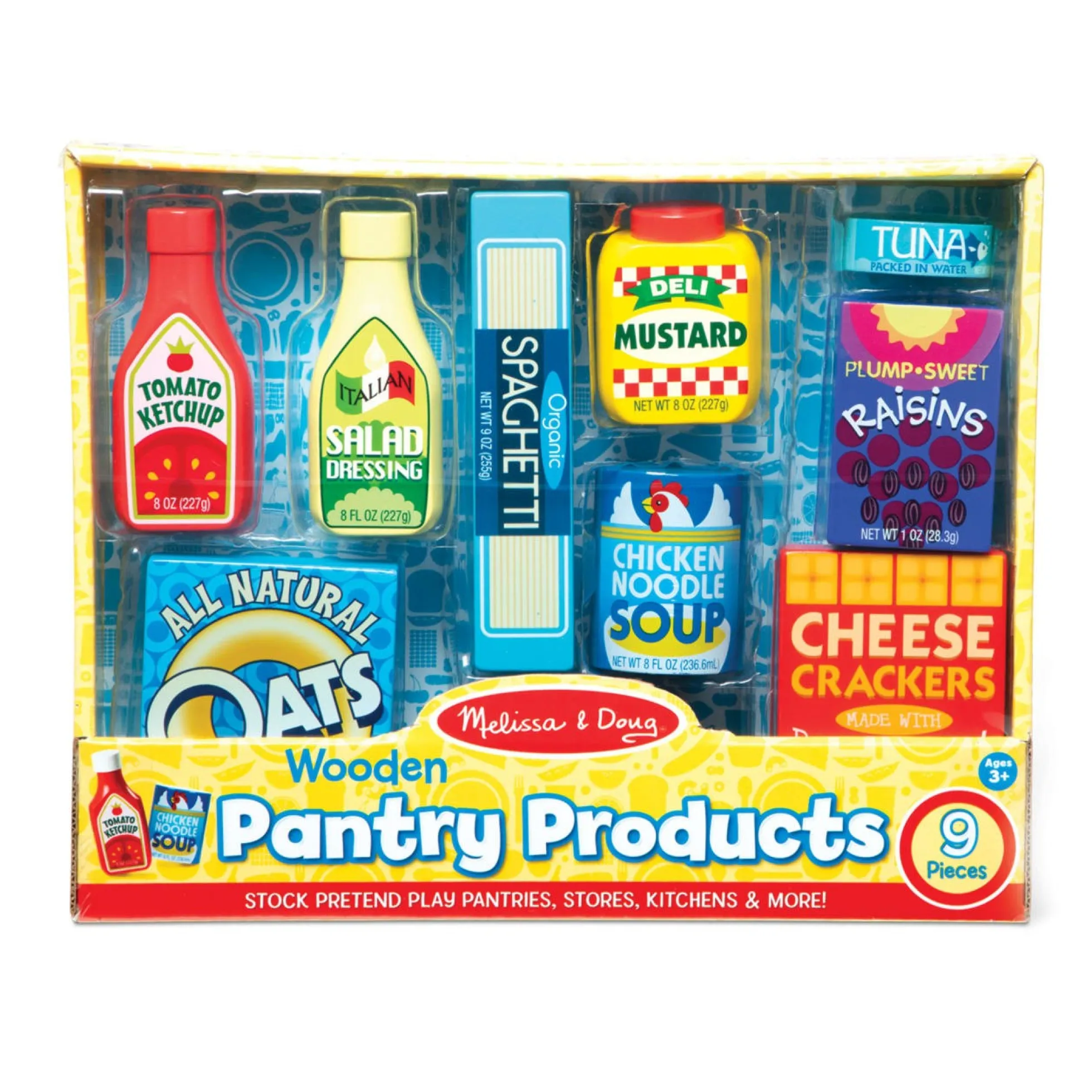 Pantry Food Set - Wooden Play Food