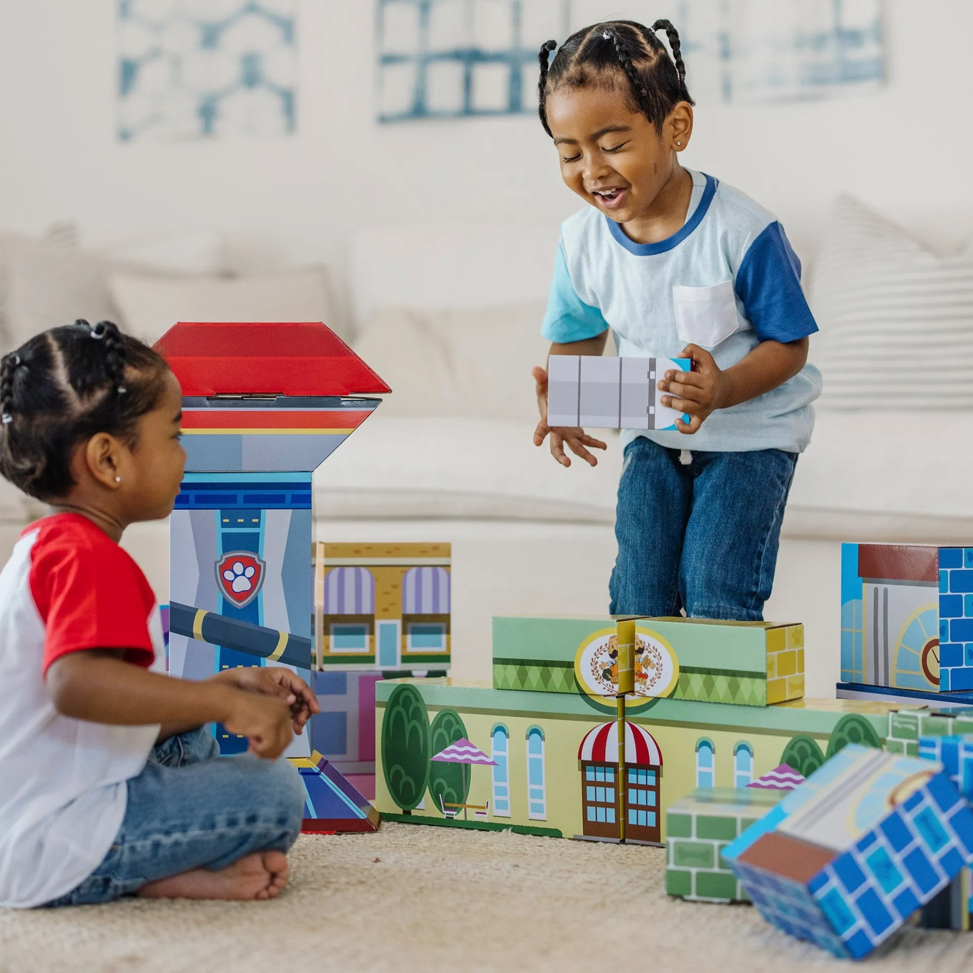 PAW Patrol Jumbo Cardboard Blocks