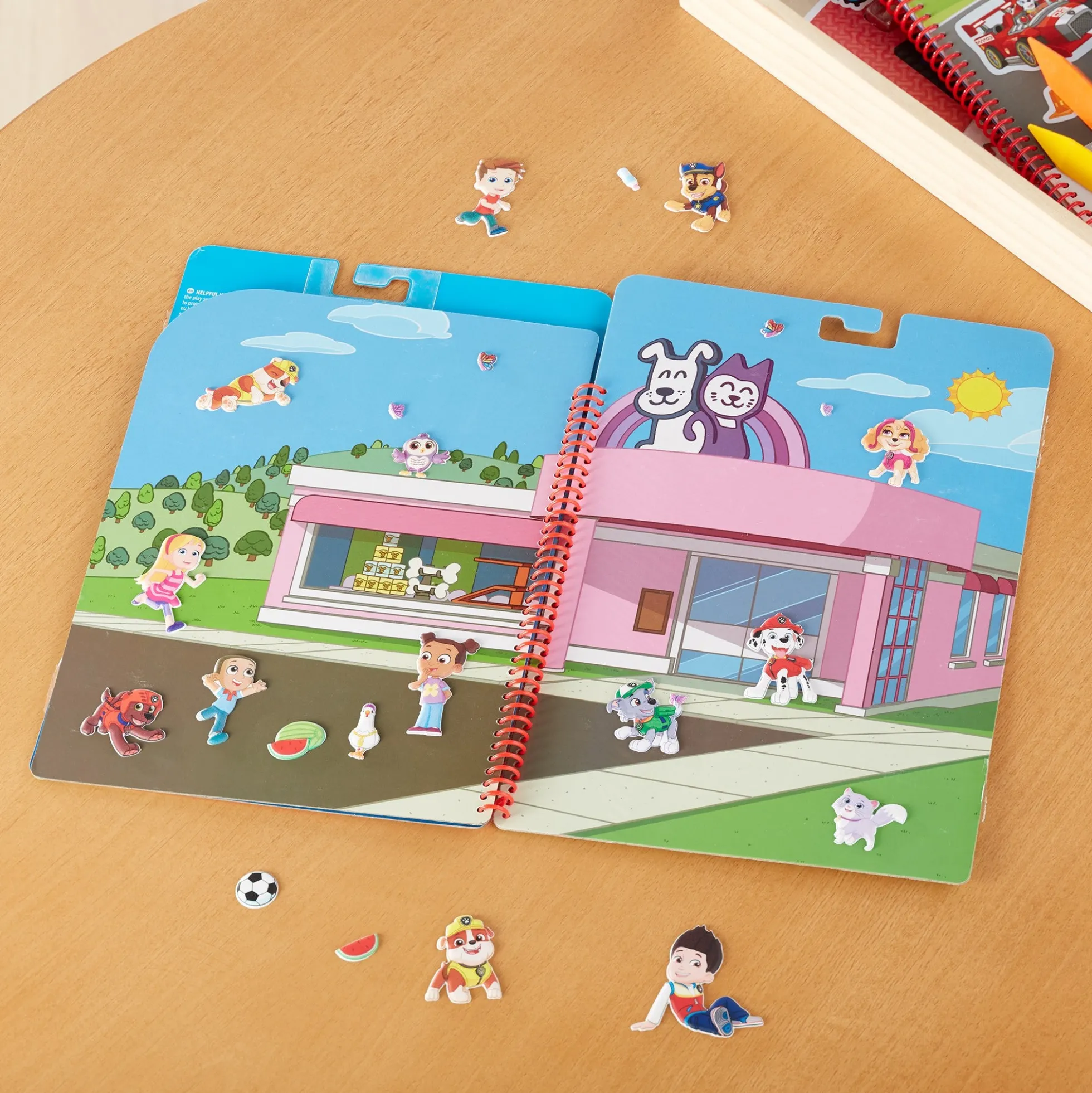 PAW Patrol Restickable Puffy Stickers - Adventure Bay