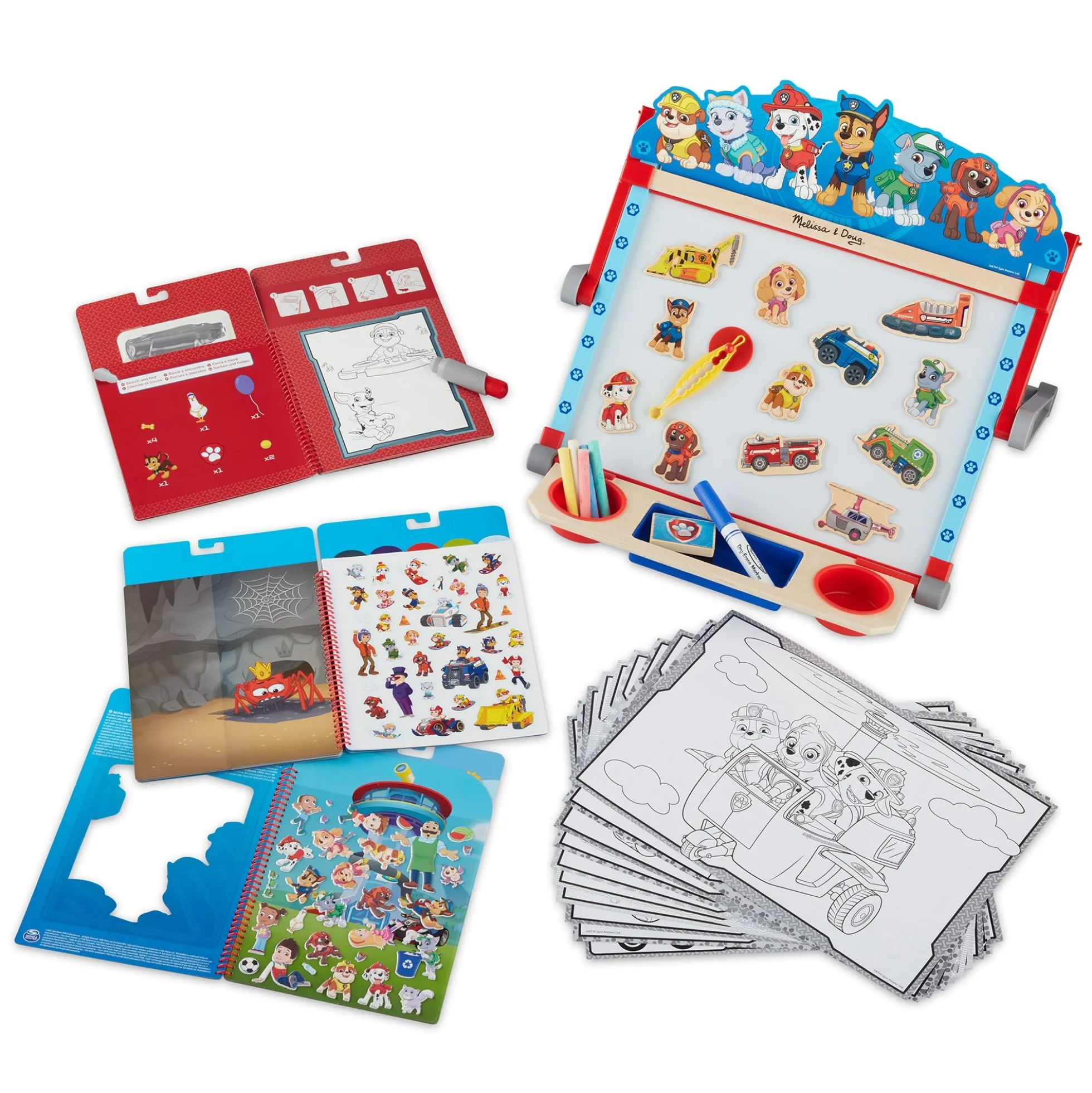 PAW Patrol Restickable Puffy Stickers - Adventure Bay