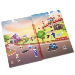 PAW Patrol Restickable Puffy Stickers - Big Truck Pups