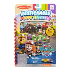PAW Patrol Restickable Puffy Stickers - Big Truck Pups