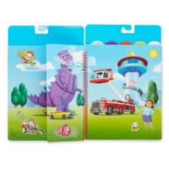 PAW Patrol Restickable Stickers Flip-Flap Pad - Ultimate Rescue